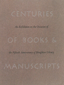 <cite>Centuries of Books and Manuscripts</cite>