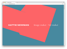 Hattie Newman website