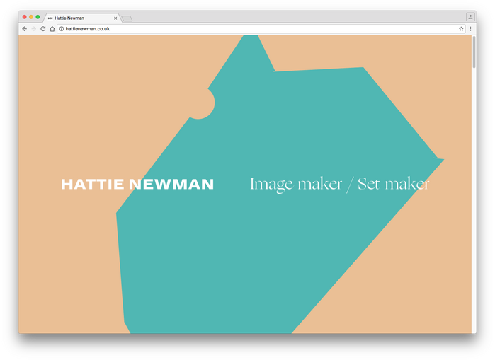 Hattie Newman website 3