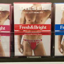 Diesel Fresh &amp; Bright packaging