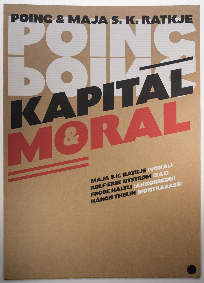 Poing and Maja S.K. Ratkje – Kapital &amp; Moral album art 5