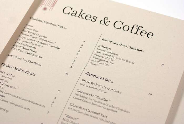 Allium Restaurant Collateral 2