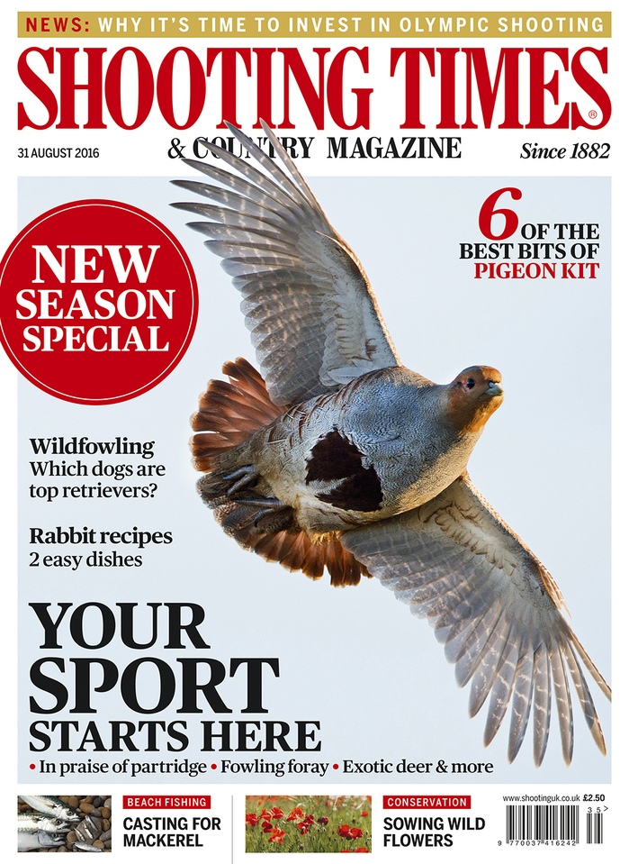 Shooting Times &amp; Country Magazine, 31 Aug 2016