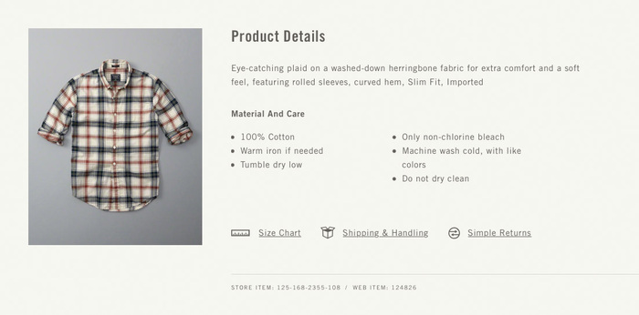 Abercrombie &amp; Fitch website (2016) 5