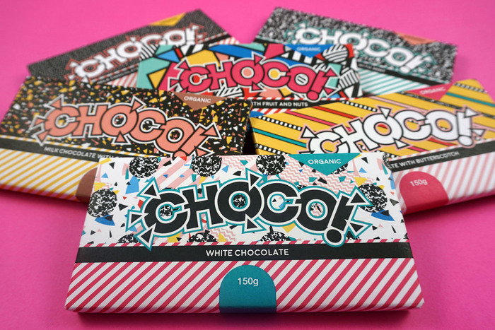 CHOCO packaging and branding 1