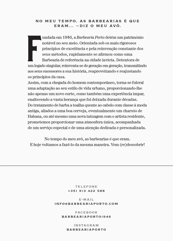 Barbearia Porto 17