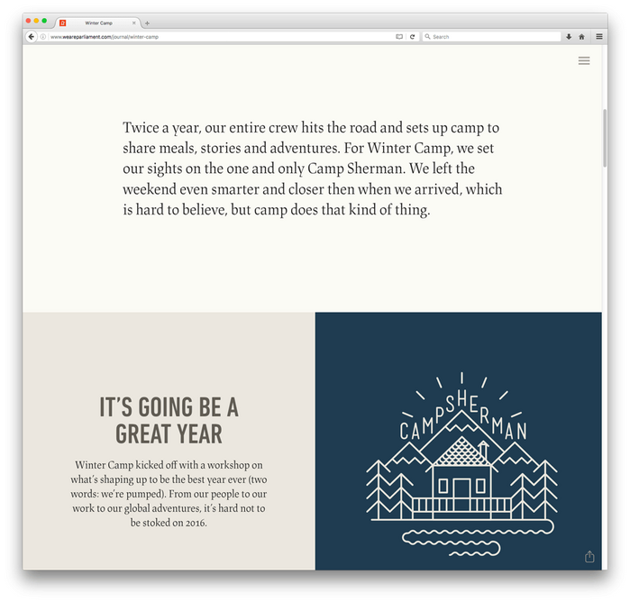 Parliament website 2