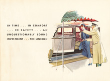 1933 Lincoln Three Window Berline brochure