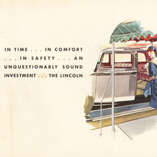 1933 Lincoln Three Window Berline brochure