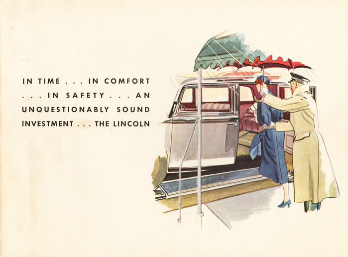 1933 Lincoln Three Window Berline brochure 1
