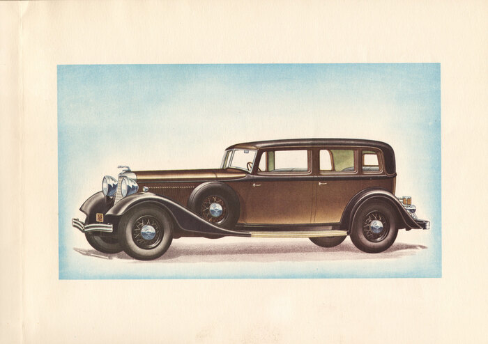 1933 Lincoln Three Window Berline brochure 3