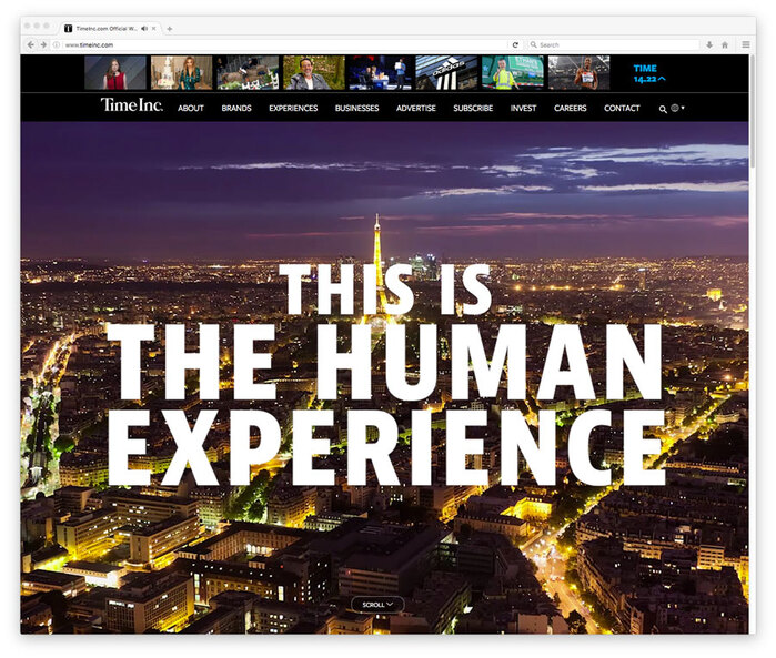 TimeInc website 1