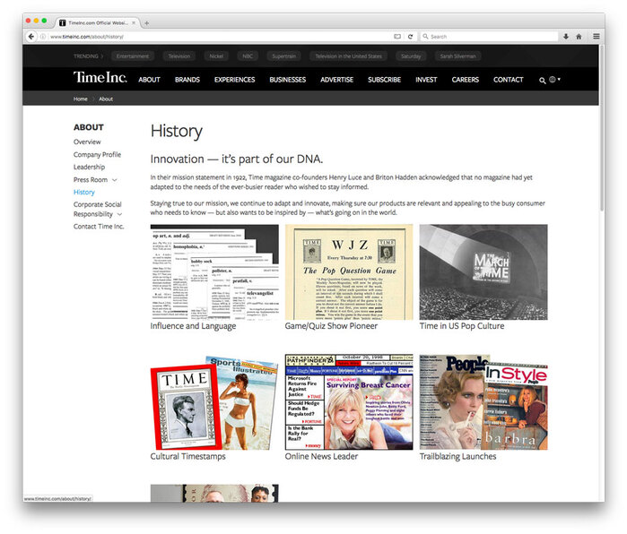 TimeInc website 8