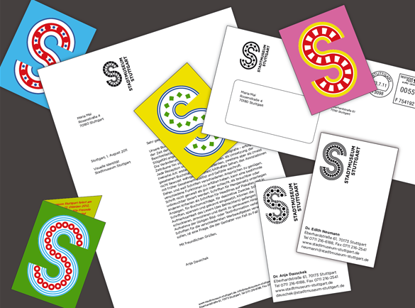 Corporate Design Stadtmuseum Stuttgart 1