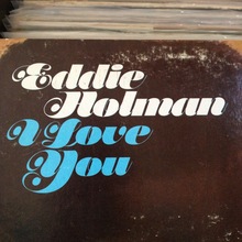 Eddie Holman – <cite>I Love You</cite> album art
