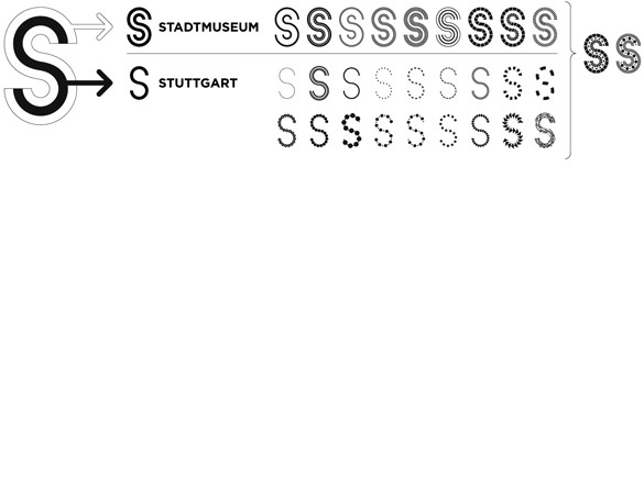 Corporate Design Stadtmuseum Stuttgart 2