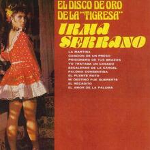 Irma Serrano – <cite>El Disco de Oro de la “Tigresa”</cite> album art