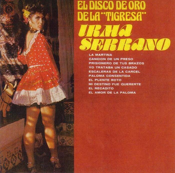 Irma Serrano – El Disco de Oro de la “Tigresa” album art 1