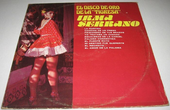 Irma Serrano – El Disco de Oro de la “Tigresa” album art 3