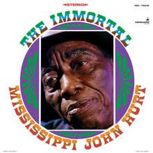 <cite>The Immortal Mississippi John Hurt</cite> album art