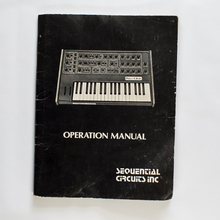 Sequential Circuits Pro One synthesizer and manual