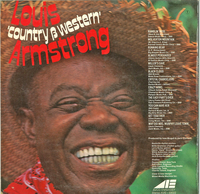 Louis Armstrong – Louis “Country &amp; Western” Armstrong album art 2