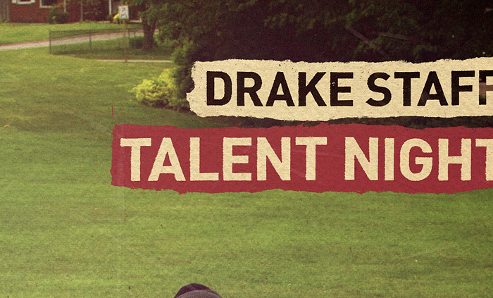 Poster for The Drake Hotel staff talent night 3
