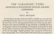 <cite>The Garamond Types Considered</cite> in <cite>The Fleuron No. 5</cite>