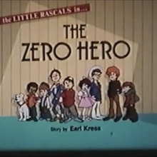 <cite>Little Rascals</cite> episode title card