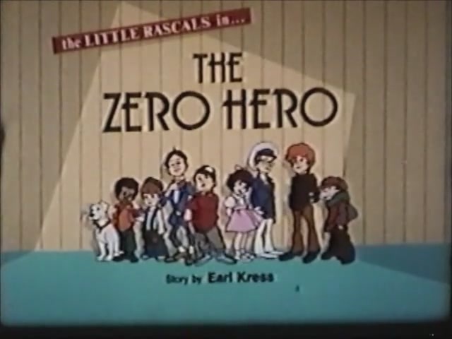 Little Rascals episode title card