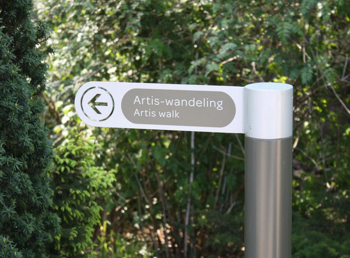 Wayfinding system for Artis — Amsterdam Royal Zoo 2