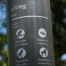 Wayfinding system for Artis — Amsterdam Royal Zoo