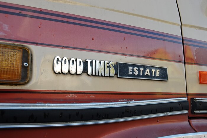 1983 Chevy “Good Times Estate” Van.