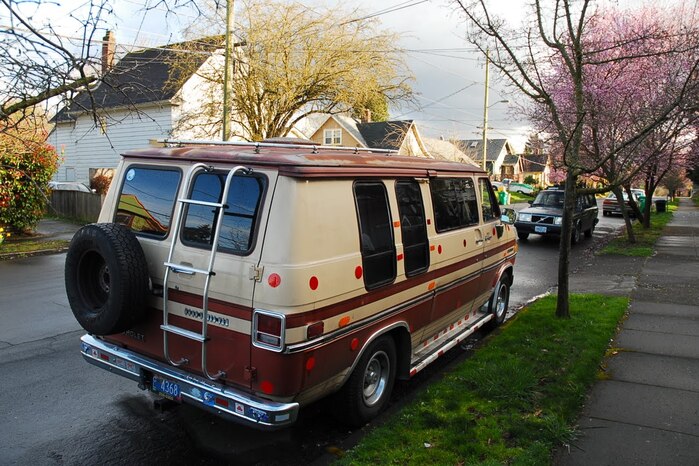 1983 Chevy “Good Times Estate” Van.