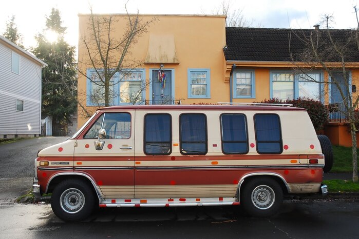 1983 Chevy “Good Times Estate” Van.