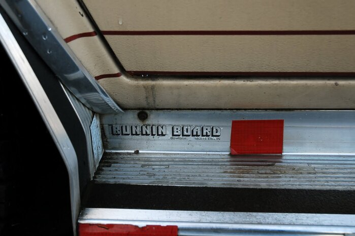 Runnin Board on 1983 Chevy “Good Times Estate” Van in .