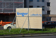 Treger Wahlwerbung