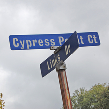 Original Reston, Virginia street signs