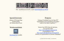 Hans Reichardt’s website