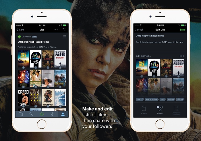 Letterboxd for iPhone 6