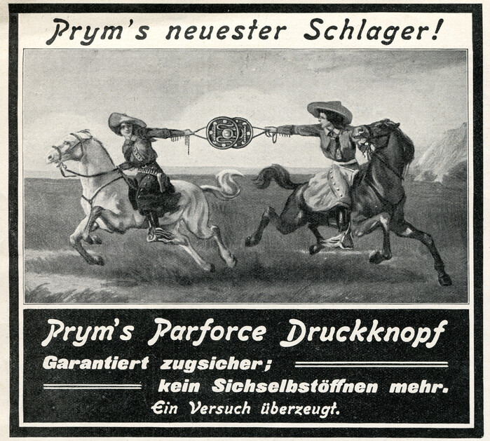 “Prym’s neuester Schlager!” ad