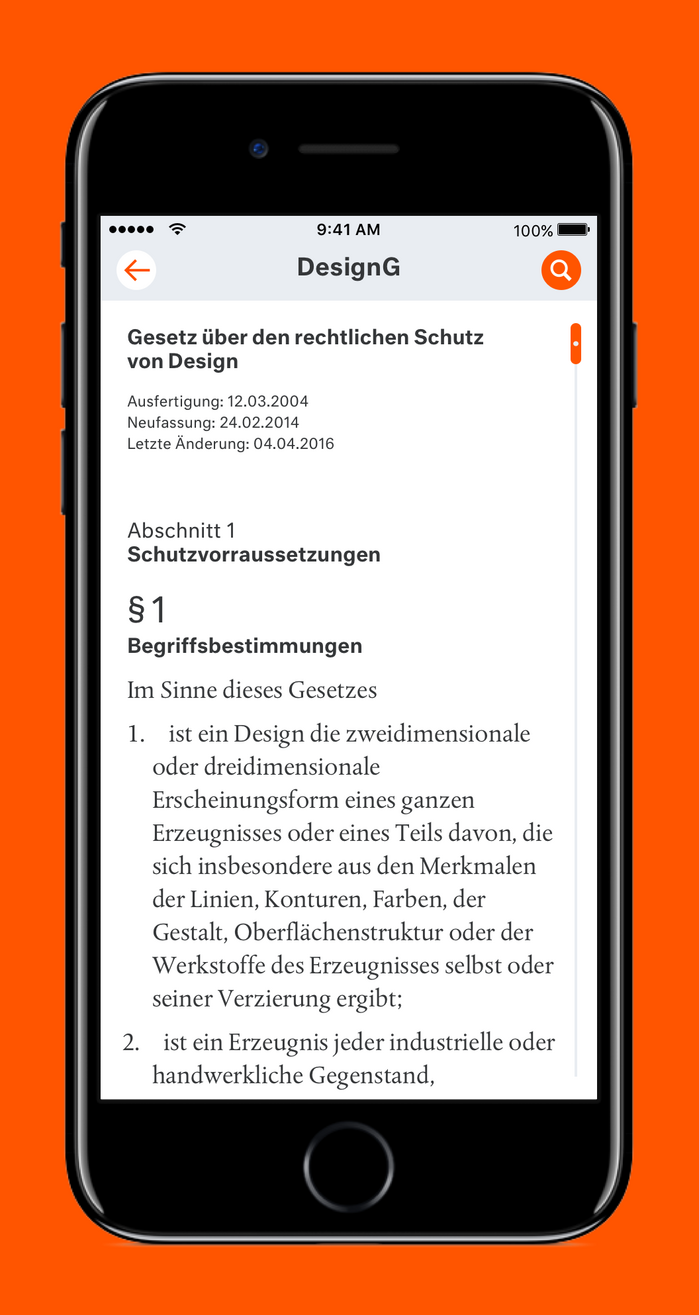 LX Gesetze App 1