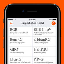 LX Gesetze App