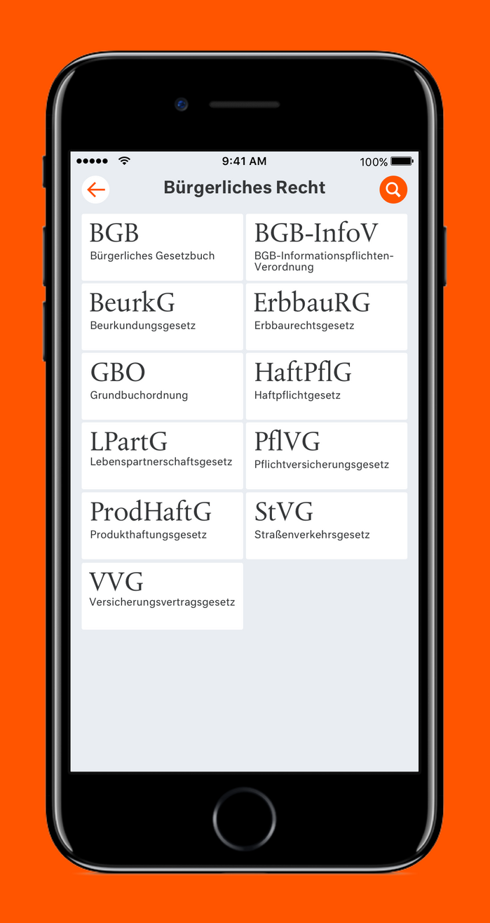 LX Gesetze App 3