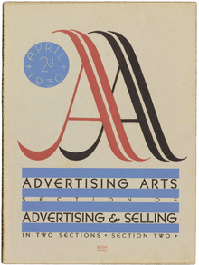 <cite>Advertising Arts</cite>, April 1930