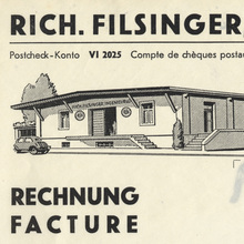 Rich. Filsinger invoice, 1944