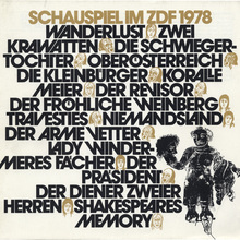 <cite>Schauspiel im ZDF</cite> (1978–83)