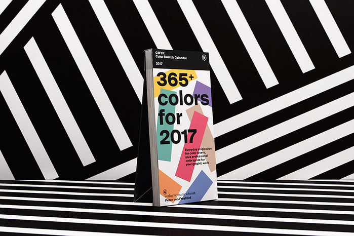 Color Swatch Calendar 2017 1