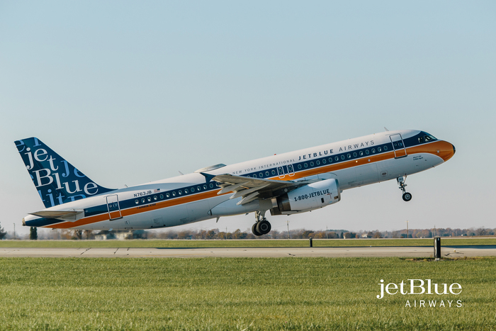 JetBlue RetroJet - Fonts In Use