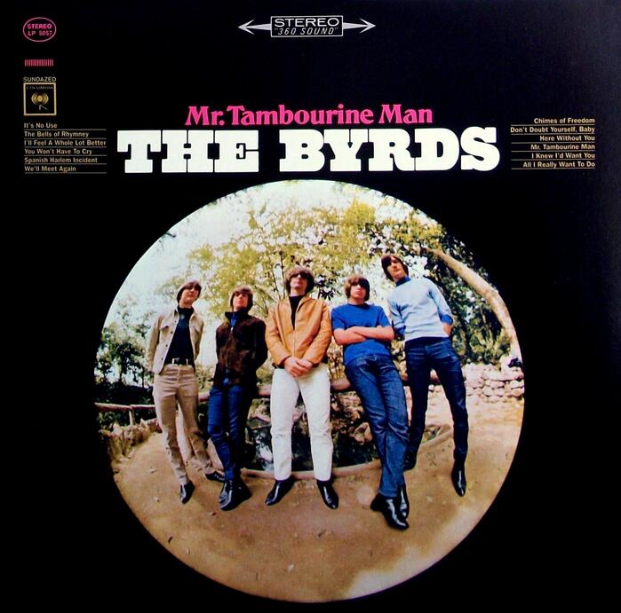 The Byrds – Mr. Tambourine Man album art